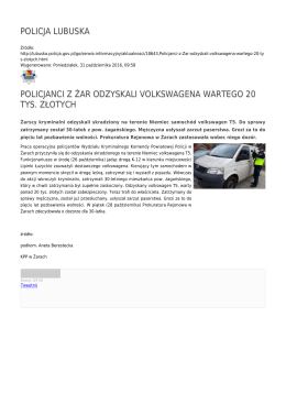 Generuj PDF - Policja Lubuska