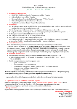 moje trofeum leśne