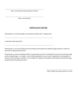 Pobierz oświadczenie