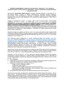 Zarząd spółki „Orzeł Biały”