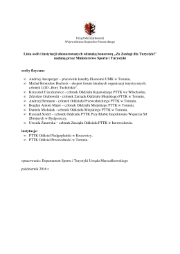 Lista - Urząd Marszałkowski Wojew&oacute;dztwa Kujawsko