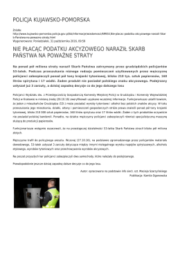 Generuj PDF - Policja Kujawsko