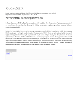 Generuj PDF - Policja Łódzka