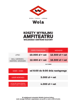 Wynajmij amfiteatr