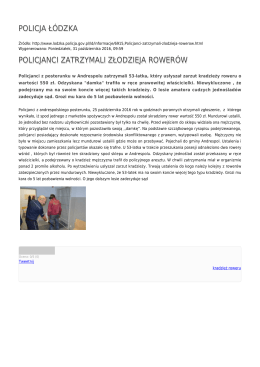 Generuj PDF - Policja Łódzka