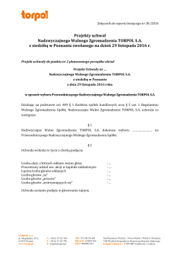 TORPOL Zalacznik do RB Projekty uchwal