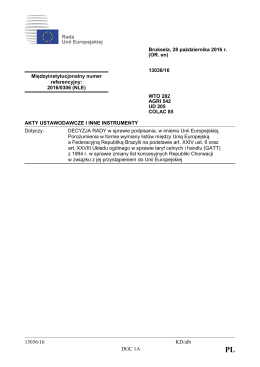 13036/16 KD/alb DGC 1A