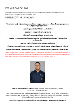 Generuj PDF - KPP w Inowrocławiu