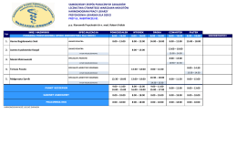 Harmonogram pracy lekarzy - SZPZLO Warszawa