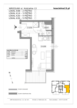 3 PIĘTRO LOKAL K20 - 4 PIĘTRO LOKAL K26 - 5 PIĘTRO N