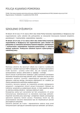 Generuj PDF - Policja Kujawsko