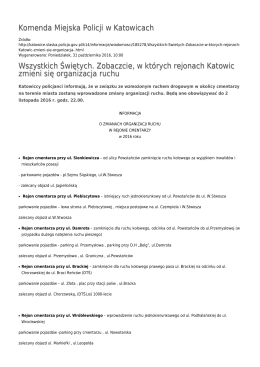 Generuj PDF - Komenda Miejska Policji w Katowicach