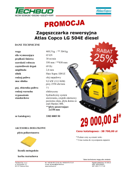 Karta promocyjna produktu