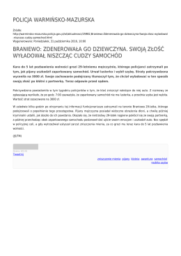 Generuj PDF - Policja Warmińsko