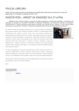 Generuj PDF - Policja Lubelska