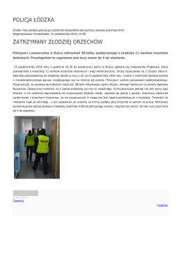 Generuj PDF - Policja Łódzka