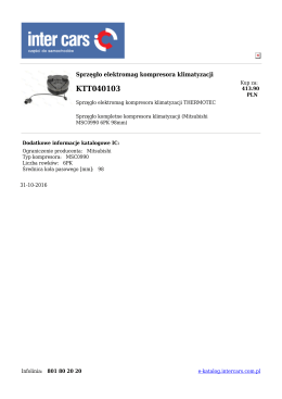 Sprzęgło elektromag kompresora klimatyzacji - e