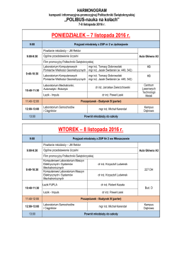 &bdquo;Polibus&rdquo; planowny na dni 7