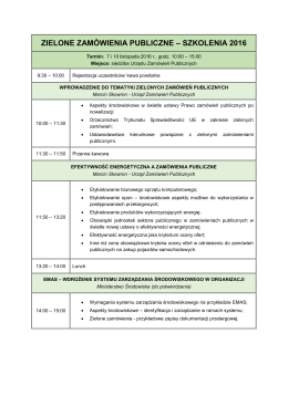 Explanatory notice - Urząd Zamówień Publicznych