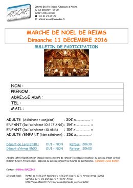 Fiche jointe - Le site de l`Atscaf Nord