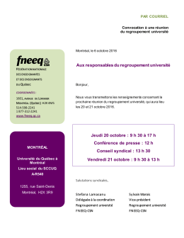 Pour consulter et télécharger la convocation.