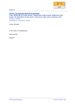 Forum: Les logiciels payants en giveaway