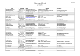 participants 2016 - Saint
