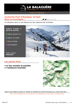 Cauterets-Pont d`Espagne, là-haut dans la montagne
