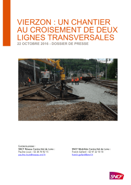 vierzon : un chantier au croisement de deux lignes