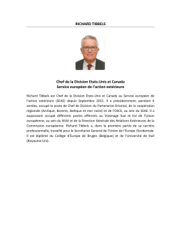 Richard Tibbels took up his current position as Head of the Eastern
