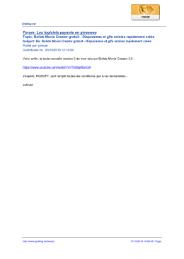 Forum: Les logiciels payants en giveaway