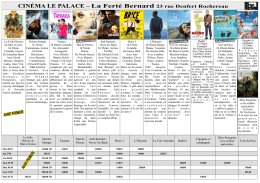 Télécharger le Programme du cinéma