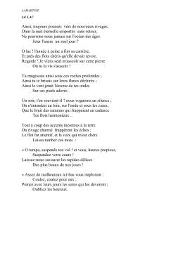 Ainsi, toujours pouss&eacute;s vers de nouveaux rivages, Dans la nuit