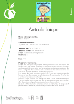 Amicale La&iuml;que