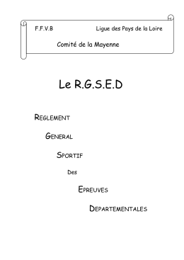 R.G.S.E.D. - Le comit&eacute; 53
