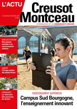 L`Actu Creusot Montceau N&deg;40 - Creusot
