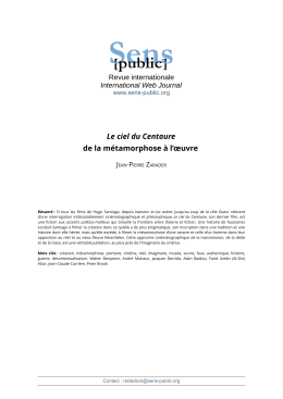 Texte en PDF - Sens Public