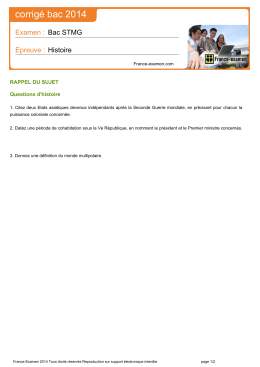 Questions d`histoire