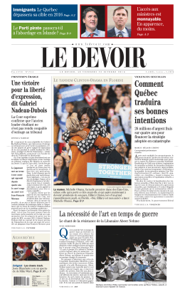 Comment Québec traduira ses bonnes intentions