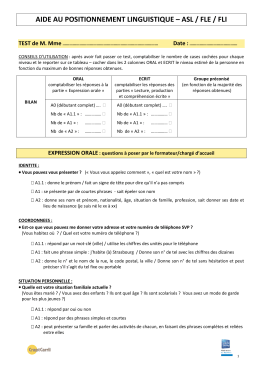 Télécharger le POSITIONNEMENT