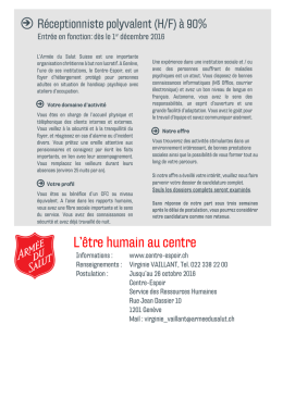 Télécharger - Centre