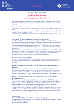 les paysages de la Seine à vélo