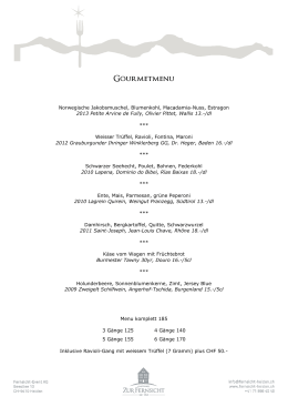 Gourmetmenu - Fernsicht Heiden