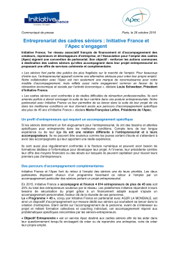 Initiative France et l`Apec s`engagent - Tarbes