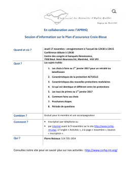 Informations - csrhq-rm