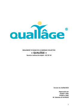 « QUALIÂGE »