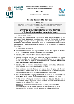 Crit&egrave;res recevabilit&eacute; BV 2017 _first call