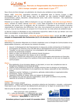 Recrute un Responsable des Partenariats H/F