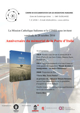 Anniversaire du mémorial de la Porte d`Italie