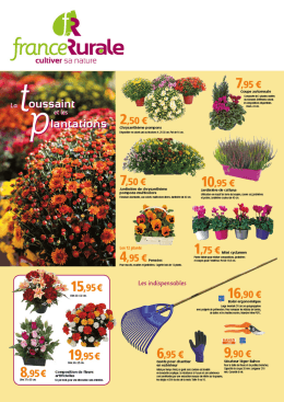 Page 1 franceRurale cultiver sa nature 795 e Coupe automnale